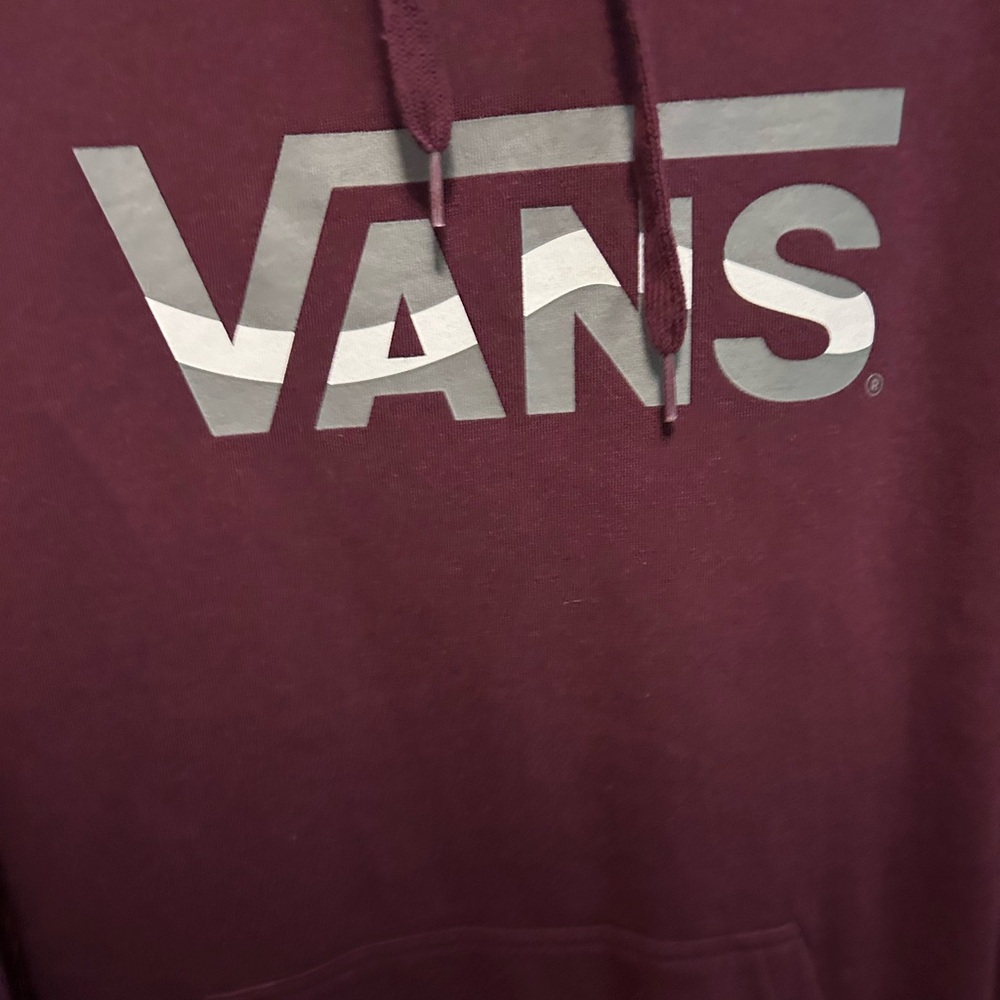 Vans Burgundy Hoodie
